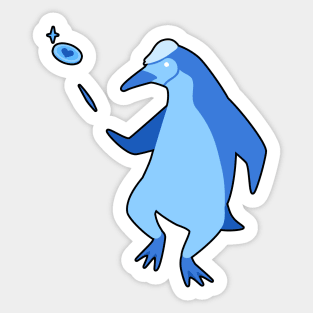 Lucky Penguin Sticker